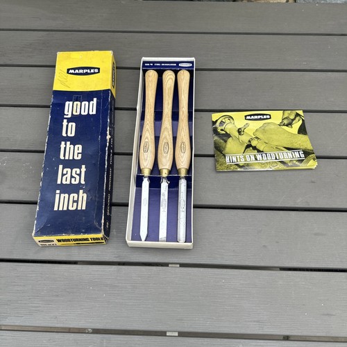Marples boxed wood chisels - boxed,