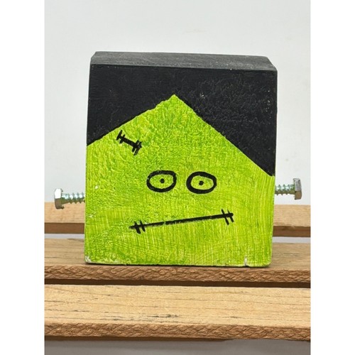 Handmade wooden frankenstein - handmade,