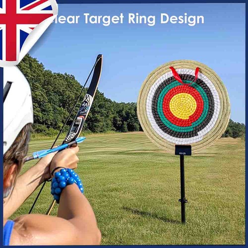 Solid straw target board bow - straw,