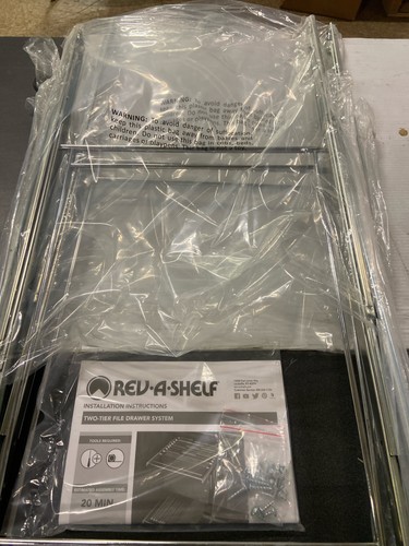 Rev shelf ras kit 75 - rev-a-shelf, ras-fd-kit