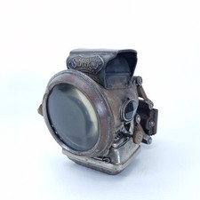 Lucas Silver King Antique Bicycle Lamp c.1910 – Birmingham – Oil Lamp 