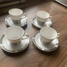 Vintage Set Of 4 Teacups And