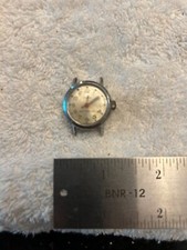 Vintage Timex Watch Red Second Hand Kids Ladies Glow in Dark Hands