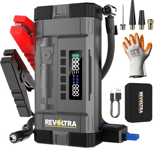 Revoltra jump starter - 9-in-1,