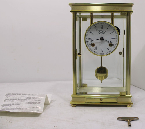 Hermle 131 081 brass - hermle, beveled