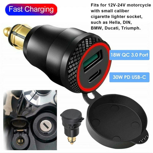 Qc3 usb charger hella din - qc3.0,