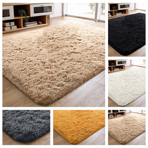 Fluffy rugs large shaggy rug - large,