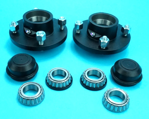 Pair wheel hubs pcd - wheel, 4"