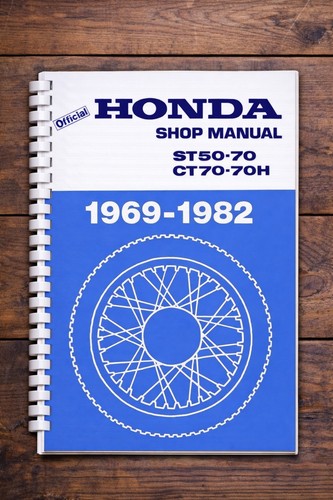 Honda st50 ct70 70h - honda,