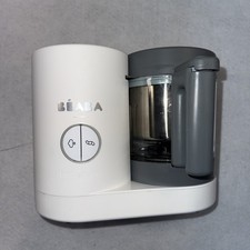 BEABA BEA0400 BABYCOOK NEO Non-toxic Baby Food Maker Steamer GLASS  Gray CLEAN!