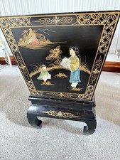 Vintage Chinese Plant Pot With Metal Insert