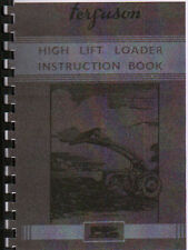 Ferguson (Banana) High Lift Loader Operator Instruction Manual Book