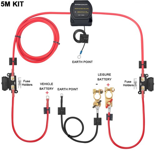 Ready made battery split - ready,
