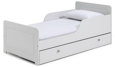 Habitat Brooklyn Toddler Bed With Drawer - White