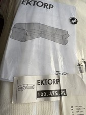 Ikea Ektorp Corner Sofa Cover Blekinge White 100.475.92 PLEASE READ DESCRIPTION