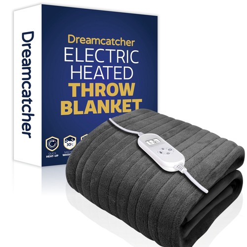 Electric heated throw blanket - electric,