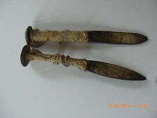 Antique Garden Wrought Iron Peg Nail Straight Line Flower Bed Bricklayer Tools