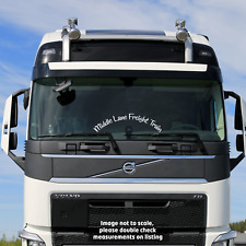 Middle Lane Freight Train | Curved Truck Windscreen Sticker Scania Volvo Daf