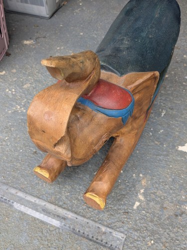 Large vintage hand carved - hand,