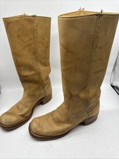 Vtg Campus Boots 7.5D Banana