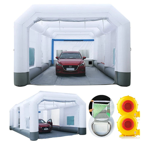 Inflatable spray booth - spray,