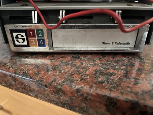 Vintage radiomobile stereo - vintage,