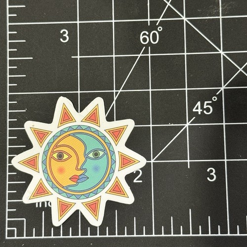 Celestial sun moon smile - celestial,