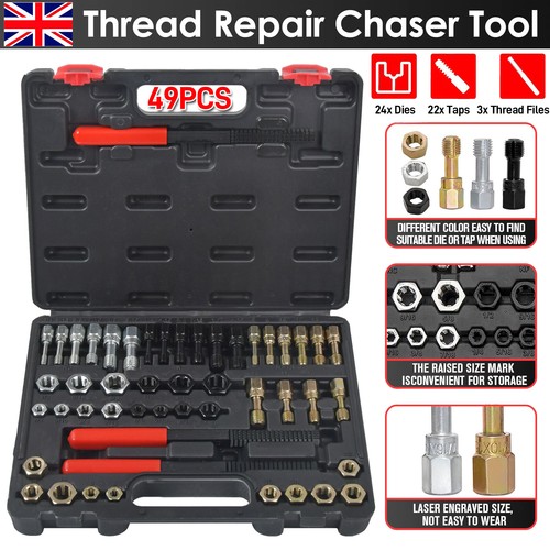 49pcs thread chaser set - 49pcs,