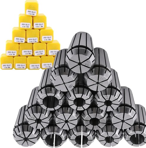 15pcs er20 collet - collet, set