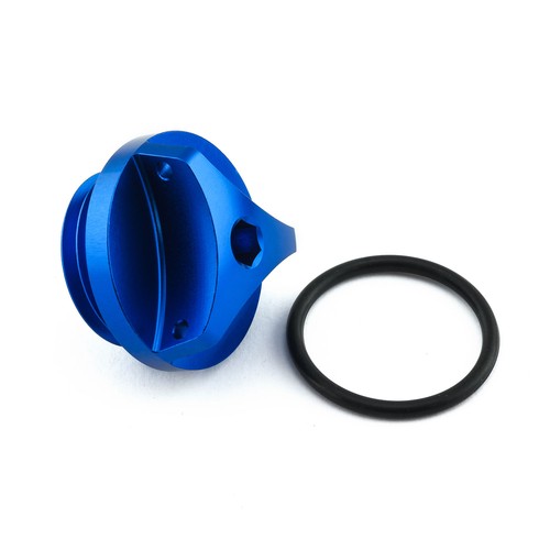 Aluminium oil filler cap - aluminium,