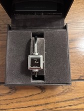 GUCCI 1900L Silver Dial Vintage Quartz Ladies Watch 2cm Wrist 15.5cm