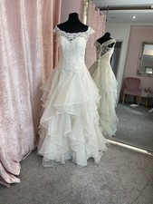 Morilee Ruffled Wedding Dress