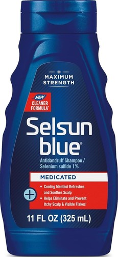 Selsun blue medicated - blue, anti