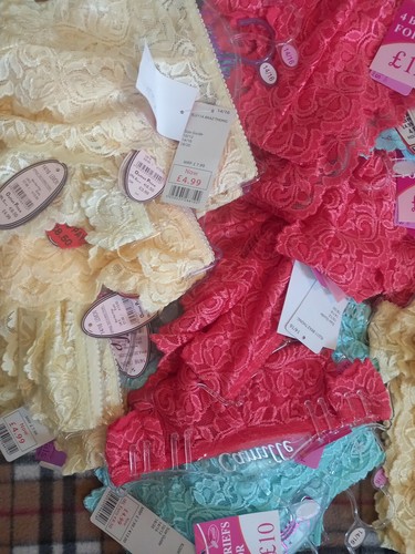 10x joblot ladies flora lace