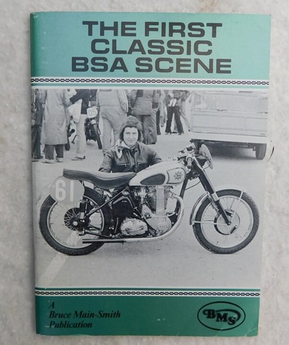 Bsa classic scene motorcycle - classic,