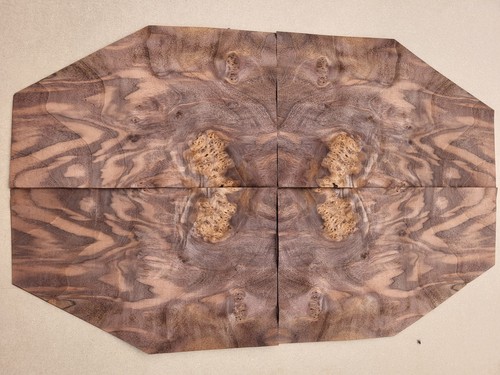 Walnut burr veneer - 15, sheets