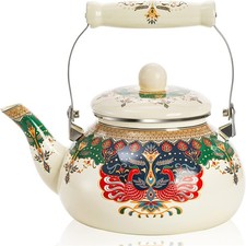 2.6 Quart Enamel Tea Kettle