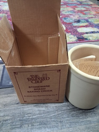 Pampered chef stoneware - pampered, bread