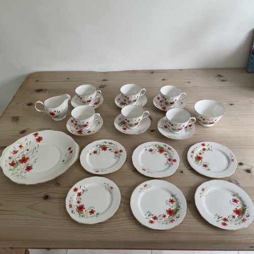 Vintage colclough poppy - colclough, floral