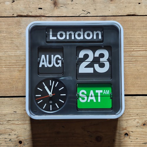 Vintage habitat flip clock - habitat,