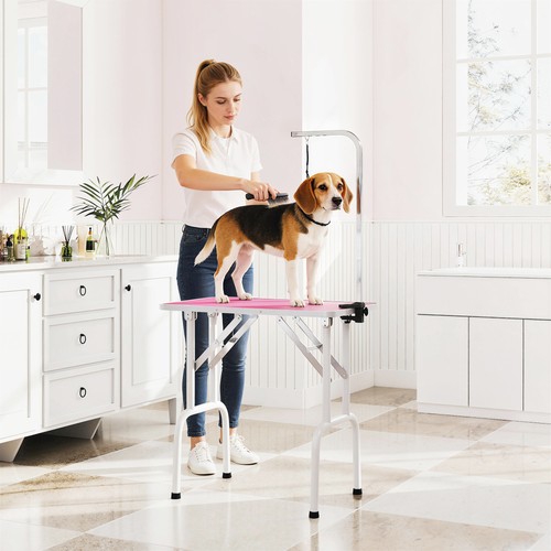Dog grooming table foldable - table,