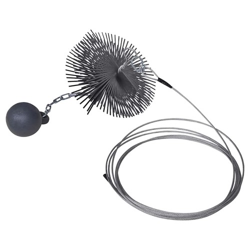 Chimney cleaning brush round - brush,