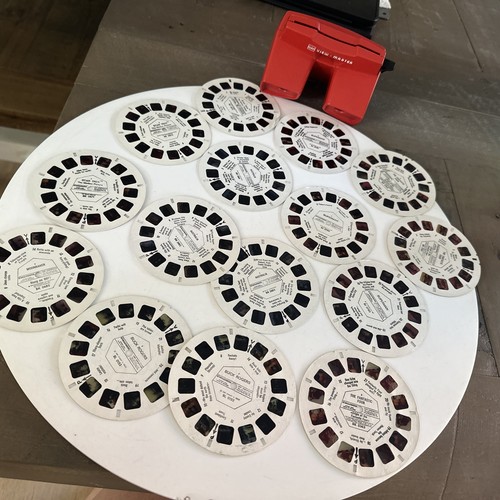 Vintage red viewmaster - vintage,