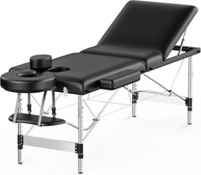 Massage Table 84" Portable ⭐⭐ High Quality – 3-Section Spa & Lash Bed