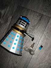 Doctor Who Product Enterprise Vintage Metal Clockwork Dalek & Key Damaged Eye