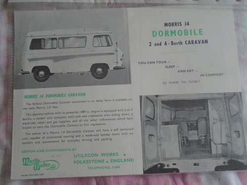 Morris dormobile 4 - dormobile,