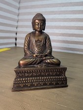 Heavy Cast Bronze Buddha -