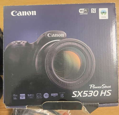 Canon powershot sx530 black - canon,