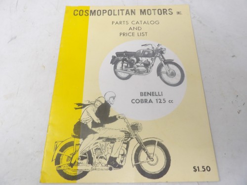 Benelli cobra 125cc parts - benelli,