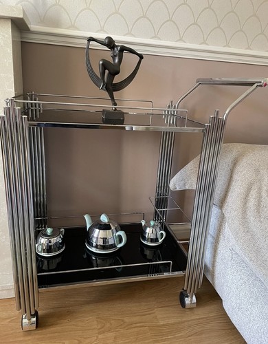 1920s art deco style - art, chrome